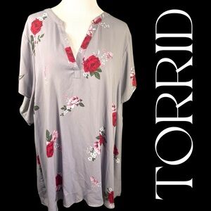 Torrid 5 gossamer blouse